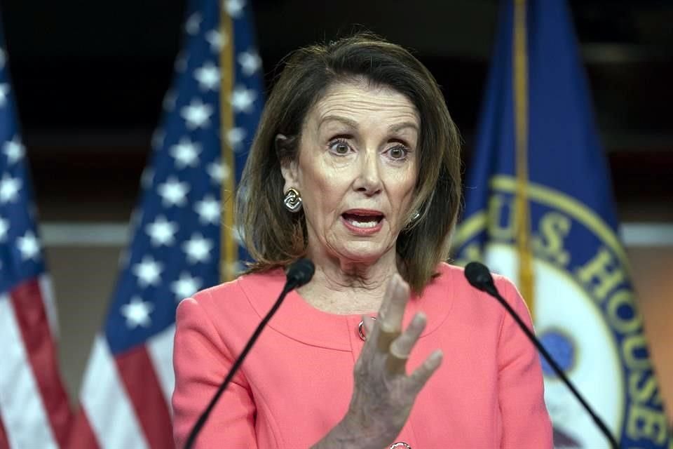 Nancy Pelosi, presidenta de la Cámara baja de Estados Unidos.