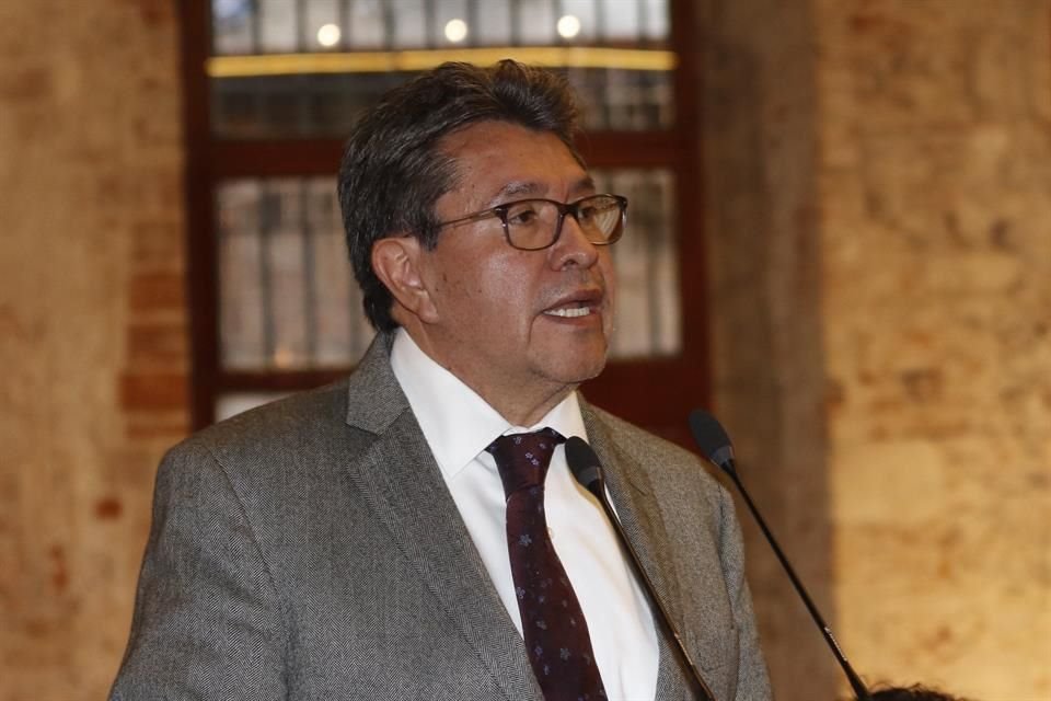 Ricardo Monreal, coordinador de Morena en el Senado.