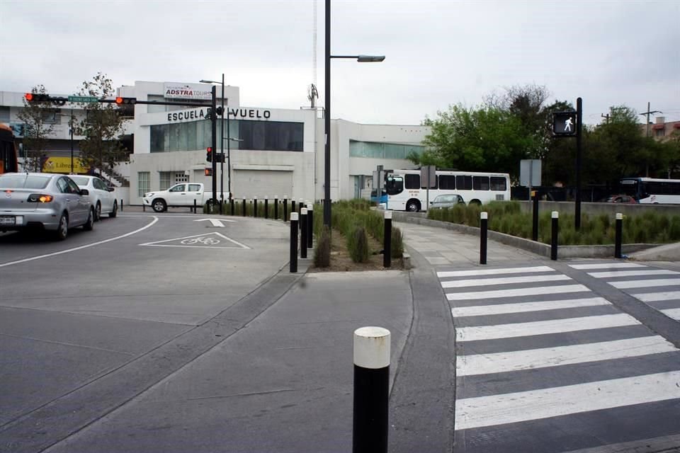 La calle Fernando García Roel de la zona Tec fue rehabilitada bajo los criterios de accesibilidad universal.