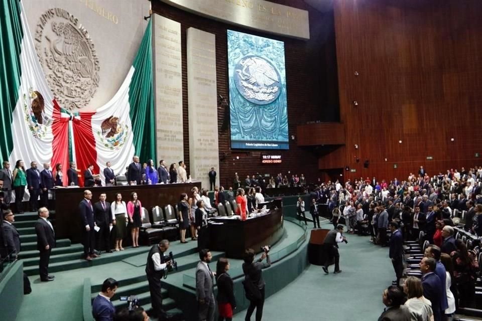 Aspecto de la sesión en San Lázaro.