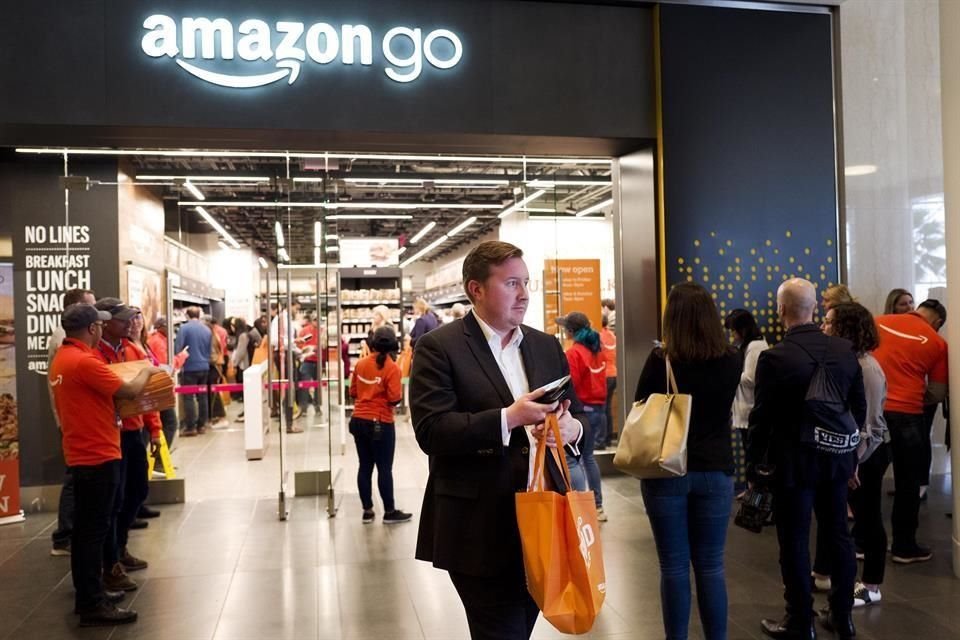 Nueva tienda Amazon Go en Nueva York.