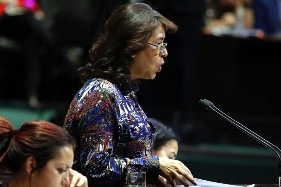 Adela Piña, presidenta de la Comisión de Educación en San Lázaro.