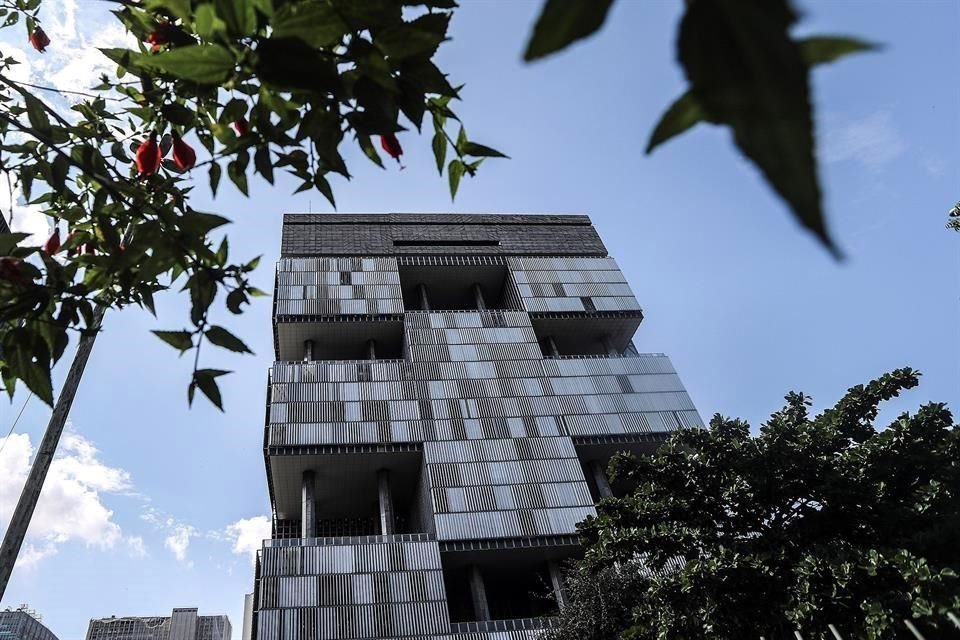 Vista exterior de Petrobras en el centro de Río de Janeiro.