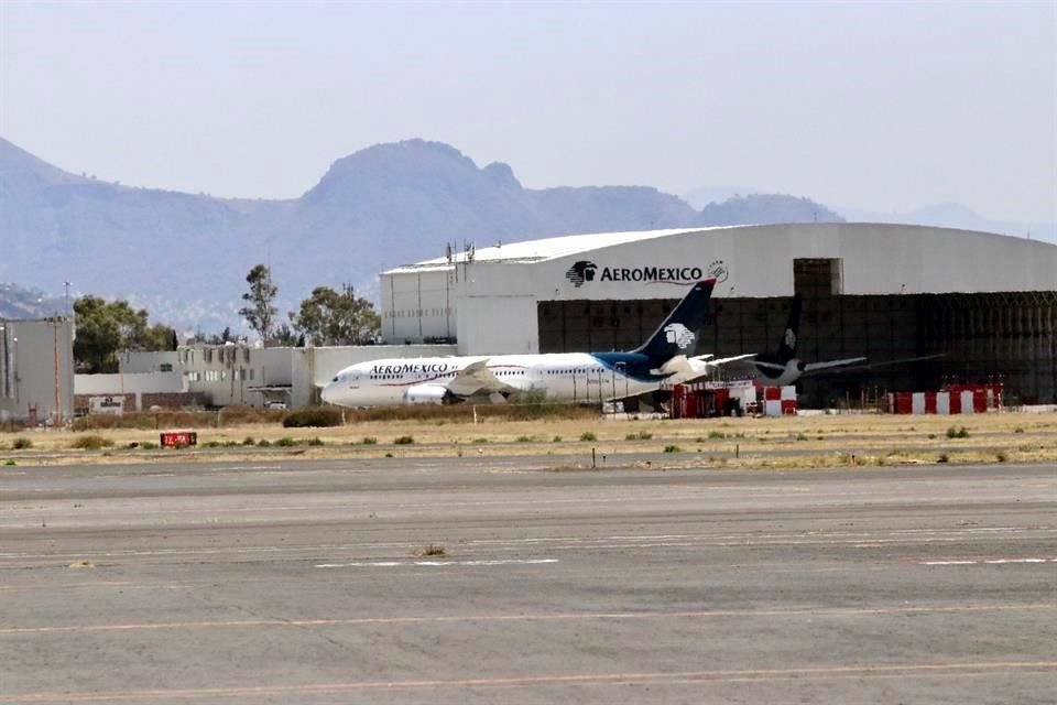 Haber parado temporalmente los Boeing 737 MAX 8, le provocó a Aeroméxico en el primer trimestre una reducción de ingresos de alrededor de 200 mdp.