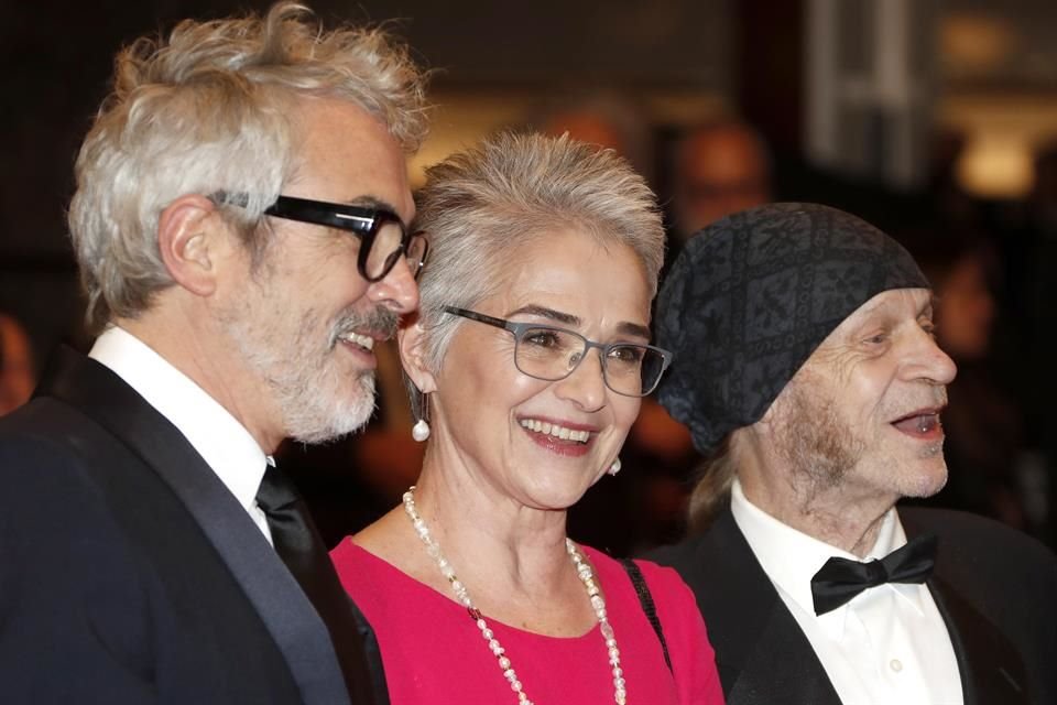 Alfonso Cuaron presentó la remasterización de 'El Resplandor', de Stanley Kubrick, junto a la hija del cineasta, Katharina, y su asistente, Leon Vitali.
