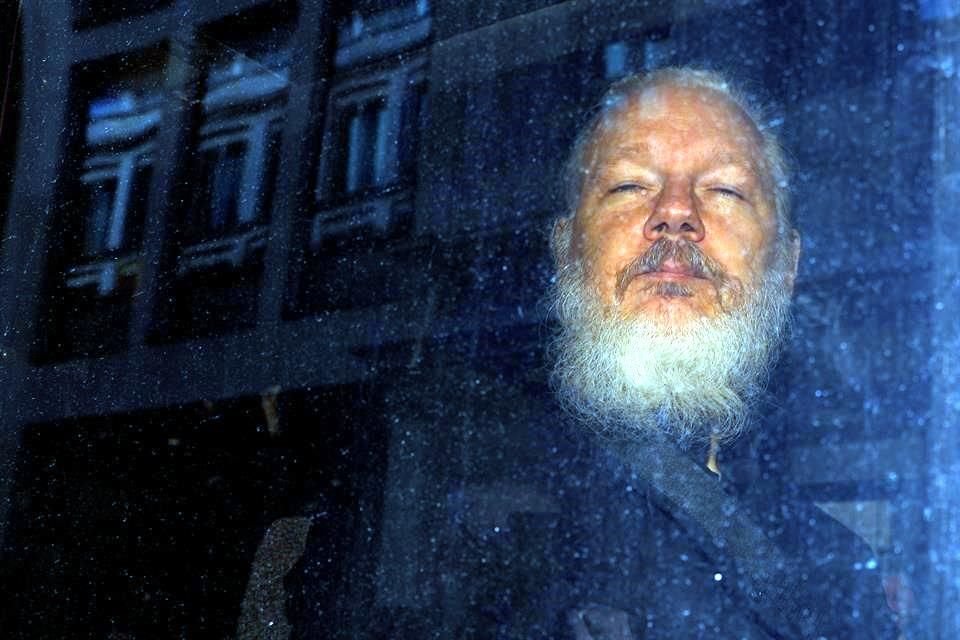 Assange abandonó la Embajada ecuatoriana el 11 de abril.