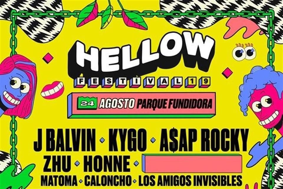 La décima edición del Hellow se realizará el 24 de agosto en el Parque Fundidora de Monterrey.