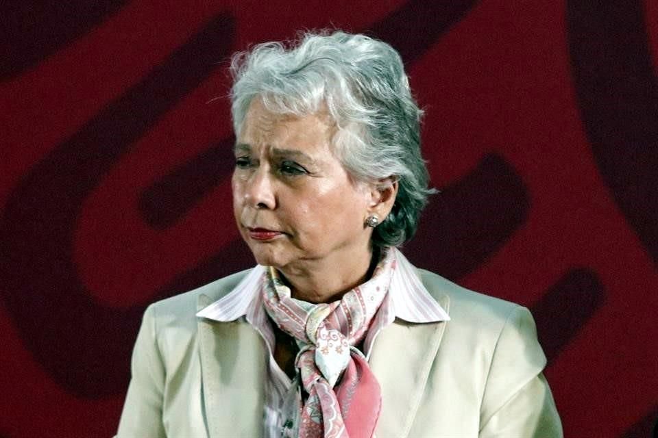 Olga Sánchez Cordero, Secretaria de Gobernación.