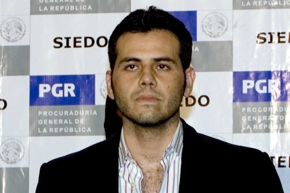 Vicente Zambada Niebla fue arrestado en 2009 y presentado en la ciudad de México.