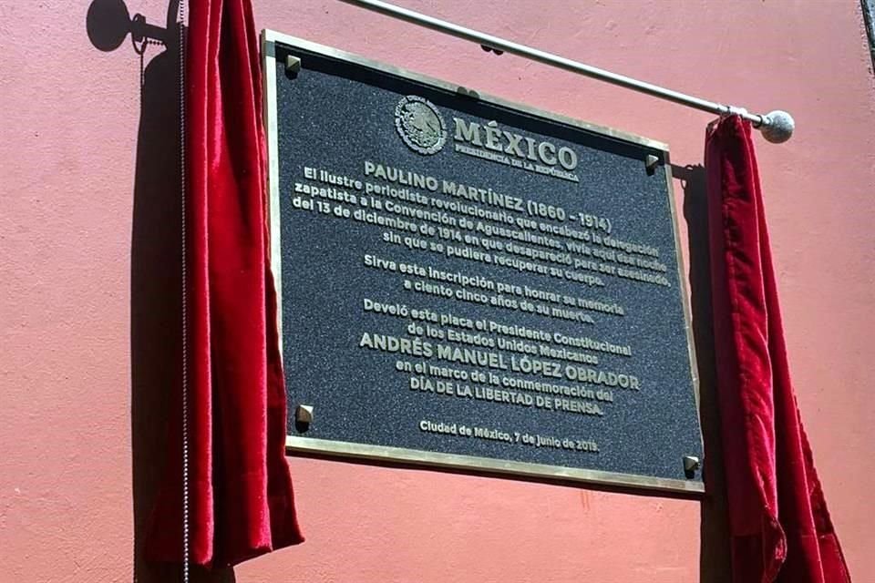 Hernández Martínez detalló que el periodista fue desaparecido en diciembre de 1914.