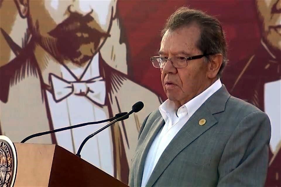 Porfirio Muñoz Ledo, presidente de la Cámara de Diputados.