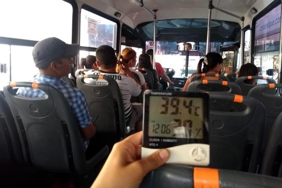 Los viajes fueron insoportables en un camión sin clima de la Ruta 42 El Realito.