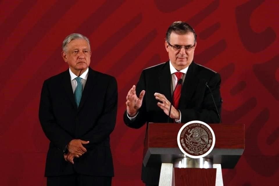 Ebrard dijo que se acordó con EU evaluar en 45 días acciones por migración y de no dar resultados habría nueva negociación y otras medidas.