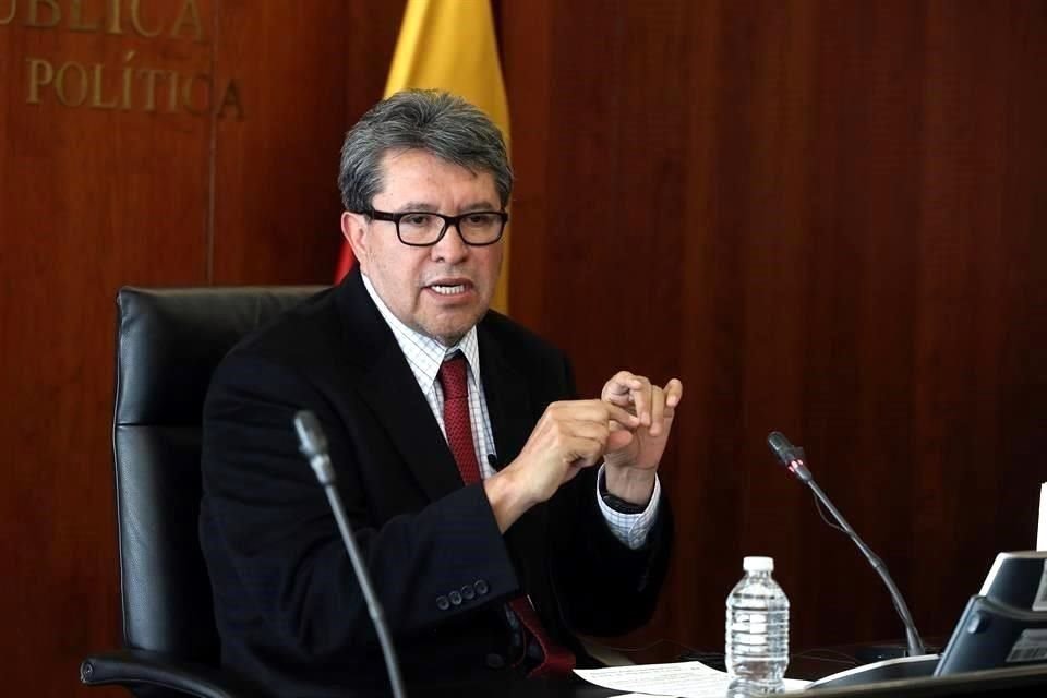 Ricardo Monreal, presidente de la Jucopo.