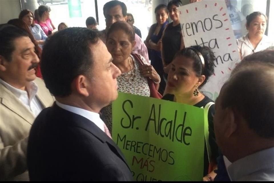 Los colonos demandaron que esta área se done para un espacio verde para beneficio de los habitantes de estas colonias.