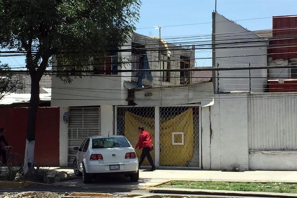 El predio sigue invadido por miembros de la Antorcha Campesina.