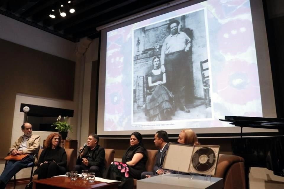 En la Fonoteca Nacional fue presentado un audio que adjudican a la voz de la artista Frida Kahlo.