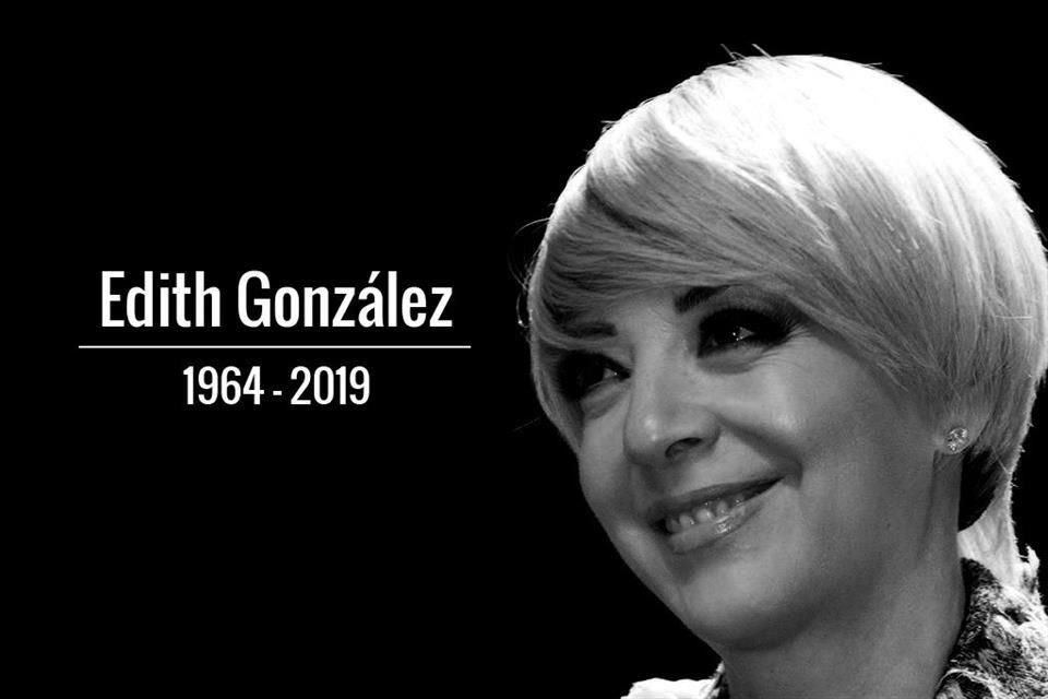 Edith González, actriz de telenovelas y teatro, falleció a los 54 años de edad, según fuentes.