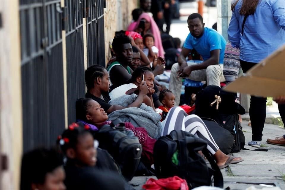 Migrantes en el albergue general de Migración de la zona 5 de Ciudad de Guatemala (Guatemala).