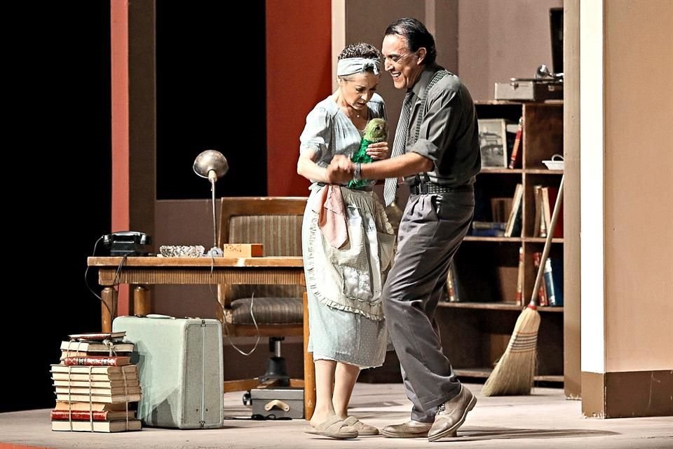 Edith y Tovar en la obra 'Un Día Particular', de 2017.