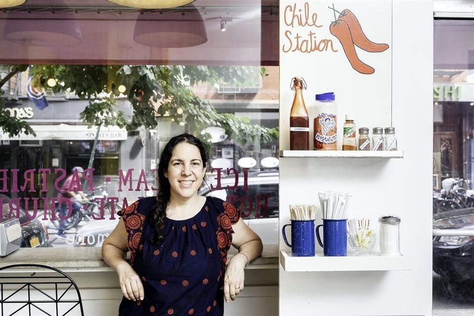 Fany Gerson, propietaria de La Newyorkina, negocio de paletas heladas en Manhattan, donde el ingrediente especial es el Tajin.