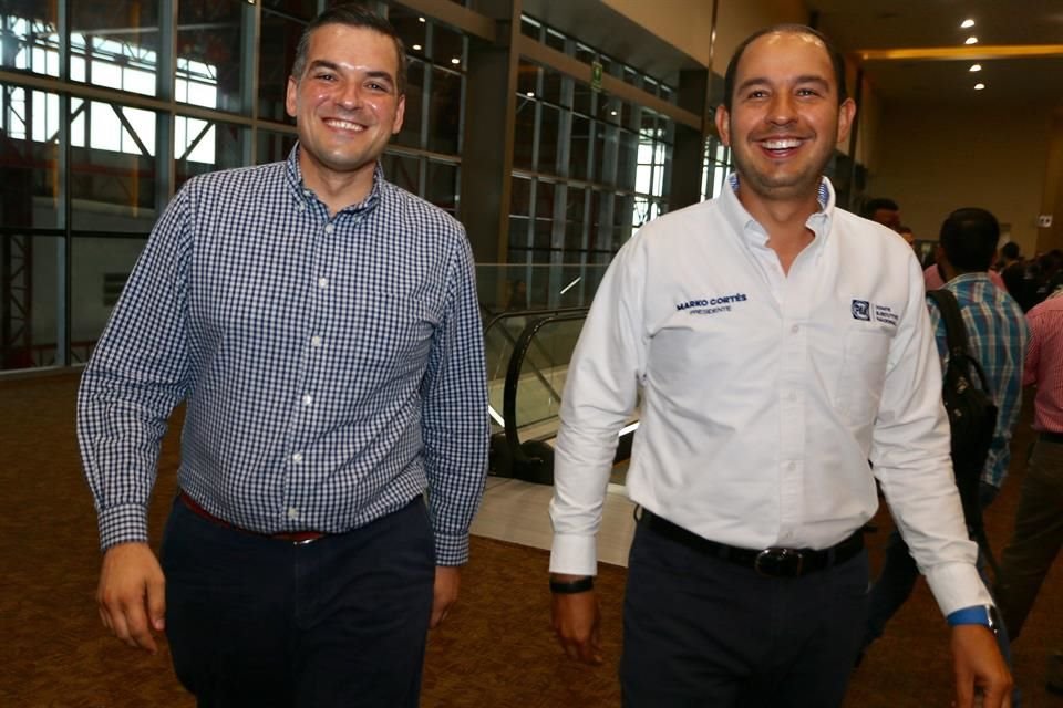 Mauro Guerra (izq.) y Marko Cortés.