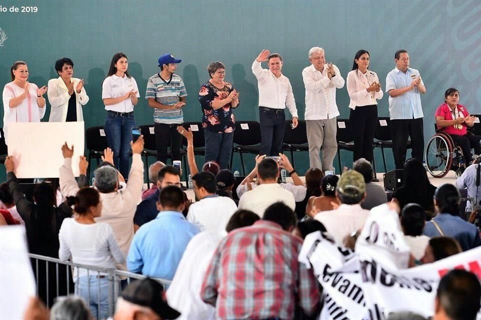 El Presidente AMLO encabezó la entrega de programas sociales en Gómez Palacio, Durango.