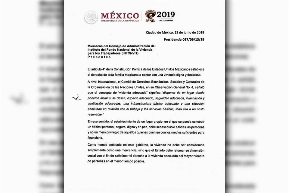 AMLO pidió a Infonavit desistir de los juicios de vivienda pues acreditados son desalojados injustamente por irregularidades en el proceso.