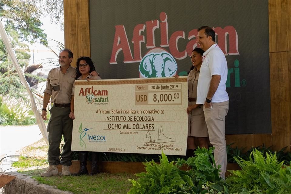 El Instituto de Ecología (Inecol) recibió un donativo de 8 mil dólares.