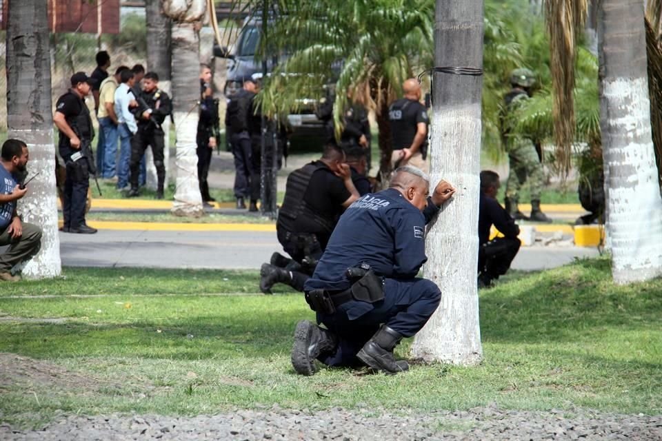 El incidente concluyó alrededor de las 10:15 horas, en un ambiente de miedo e incertidumbre por parte de vecinos.