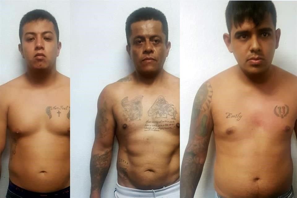 Tres presuntos integrantes del Cártel Unión Tepito fueron asegurados en posesión de droga por elementos de la Policía capitalina en calles del Centro