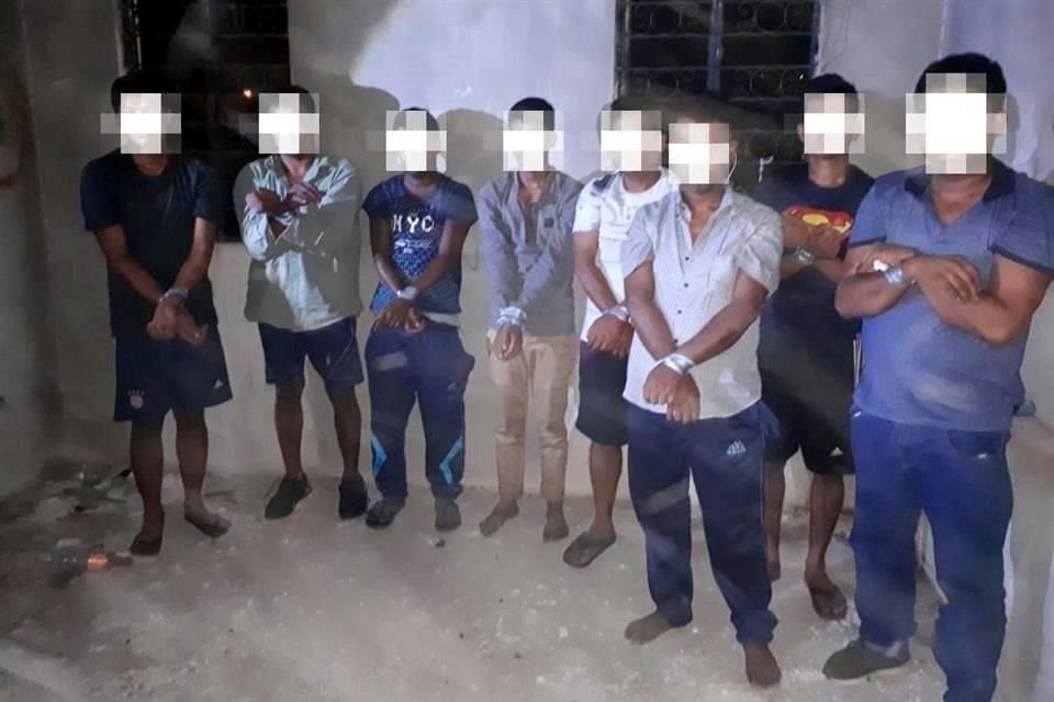 Los 8 migrantes provenientes de Bangladesh fueron plagiados por un grupo criminal al llegar a Nuevo Laredo.