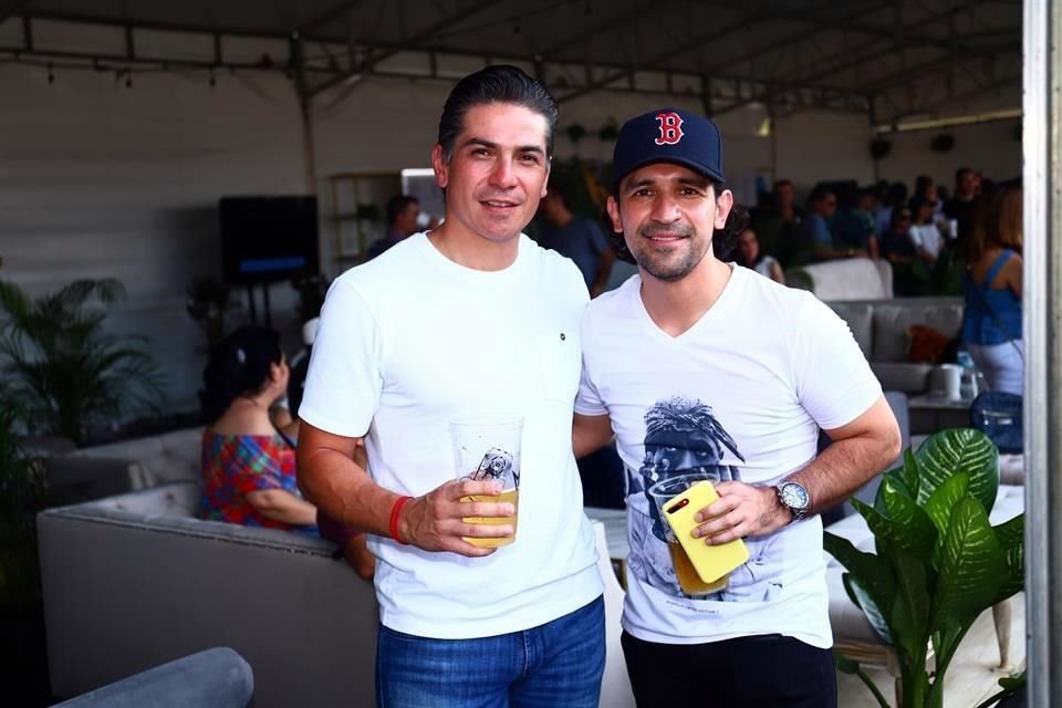 Gustavo Parás y Damián Mendoza
