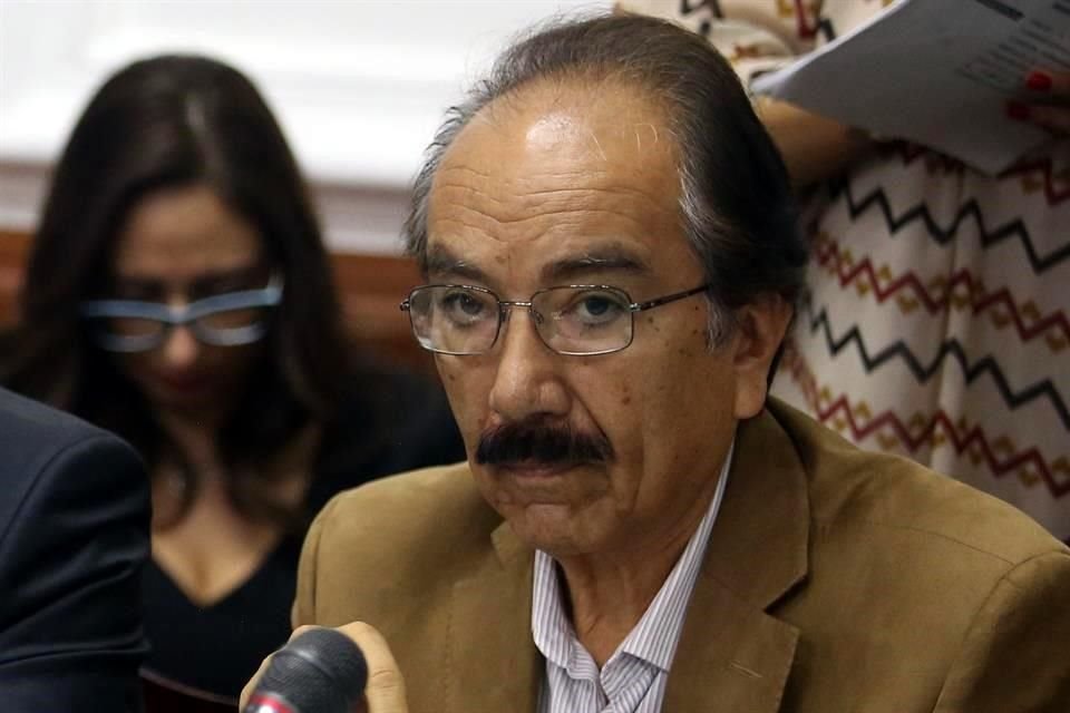Jesús Martín del Campo, presidente del Congreso capitalino.