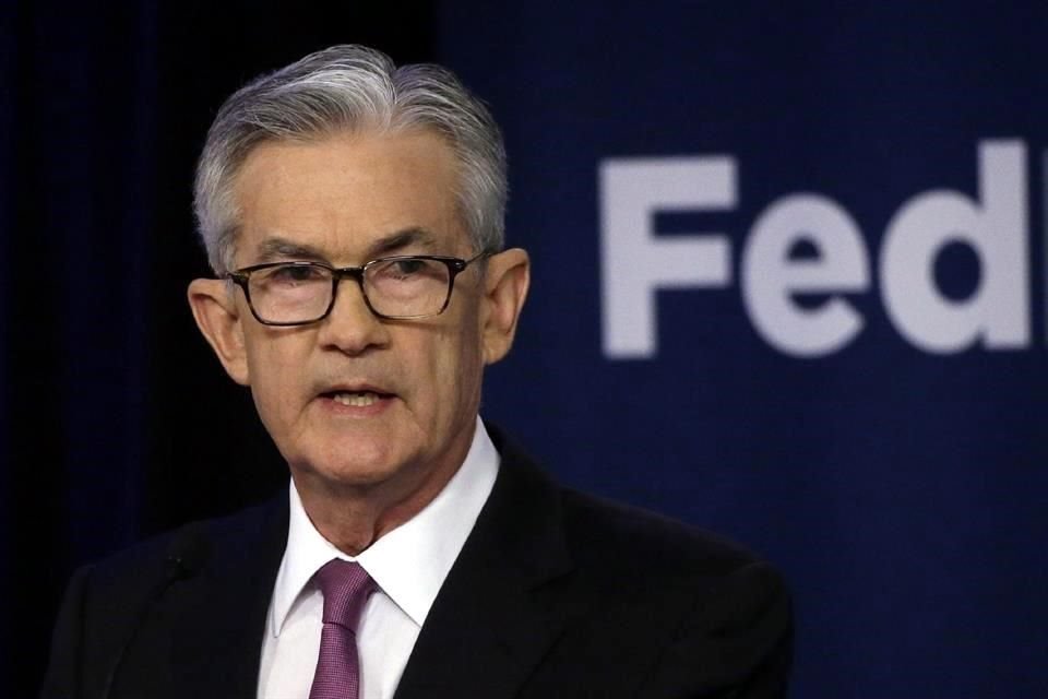 Jerome Powell, presidente de la Fed de Estados Unidos.