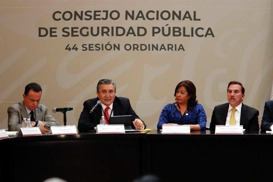 González Pérez durante su intervención en la sesión del Consejo.