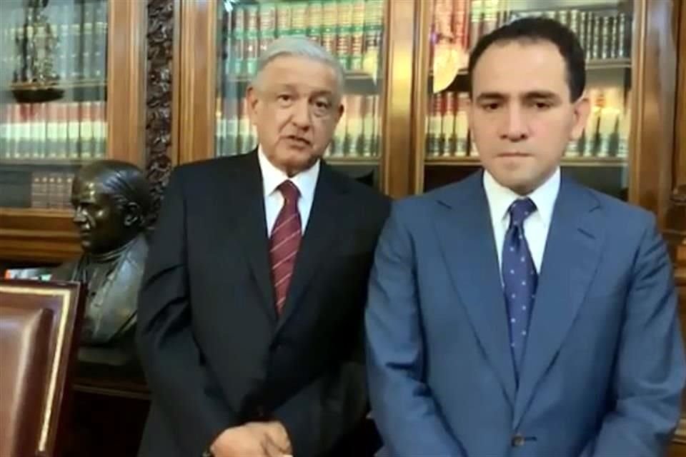 En un video, AMLO designó a Arturo Herrera como Secretario de Hacienda y dijo que se debe hacer valer la austeridad republicana.