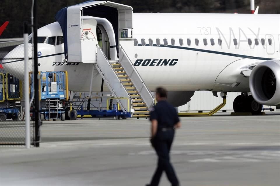 Los 737 MAX de Boeing no han volado desde marzo.