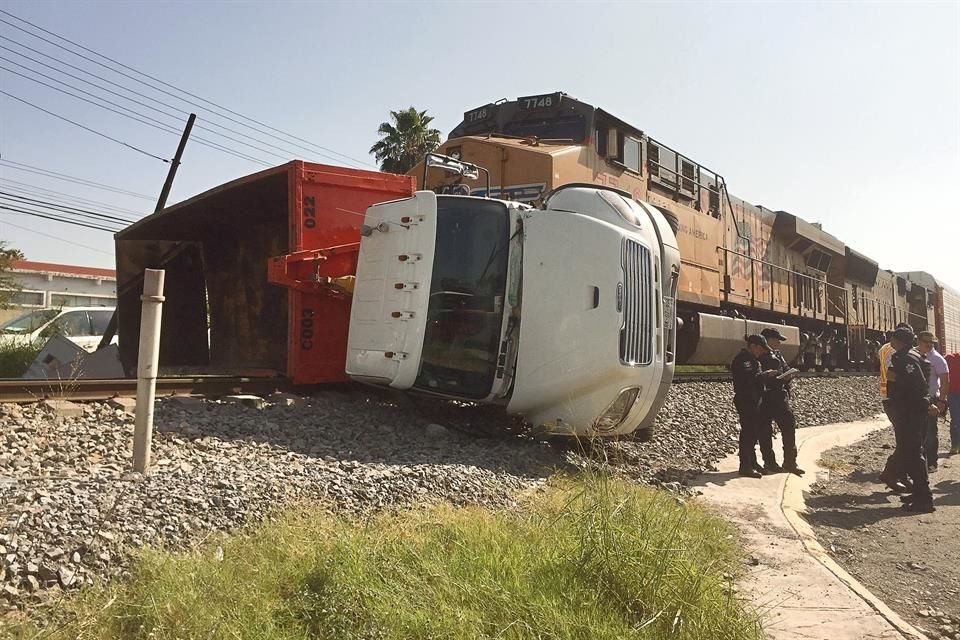Desde el 2018, Nuevo León ocupa el primer lugar en accidentes con el tren, además de que tiene el segundo sitio en muertes originadas por estos percances. 