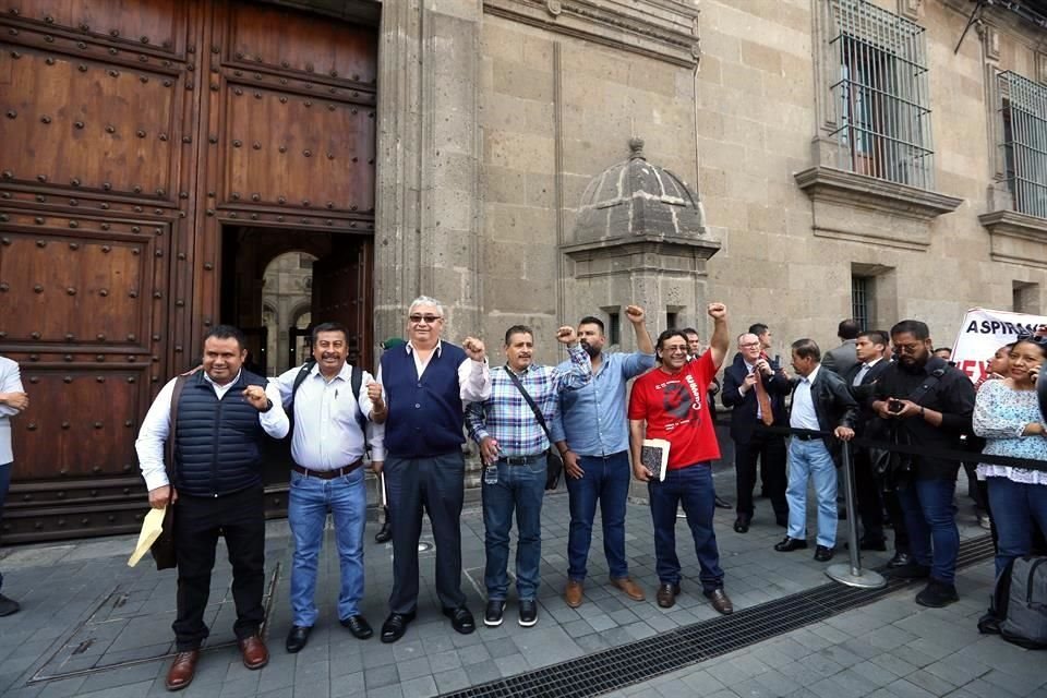 Hoy, líderes de la CNTE se reunieron de nuevo con el Presidente Andrés Manuel López Obrador.