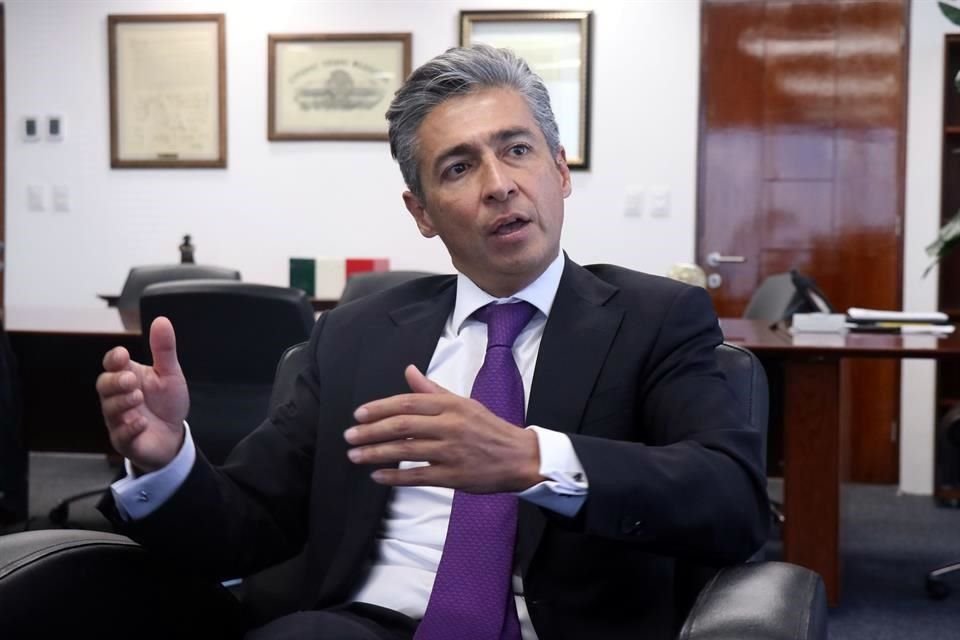 Juan Lozano Tovar, director del Instituto Mexicano de la Propiedad Intelectual.