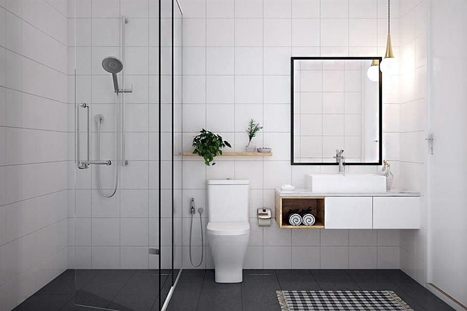 No se recomienda aplicarlo en lugares como el baño o donde exista humedad, ya que el pegamento puede hacer que se comience a levantar el piso.