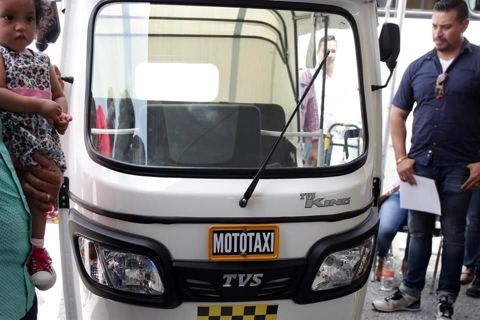 Los 'tuk tuk' fueron impulsados por la AET como mototaxis para zonas de difícil acceso.