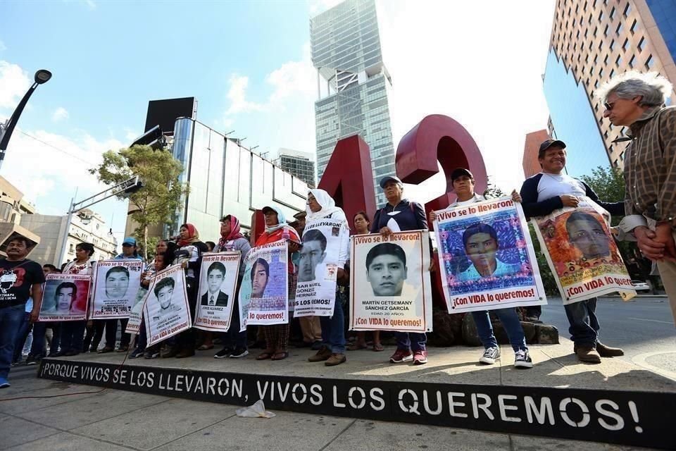 La CIDH dará seguimiento al caso de los 43 normalistas desaparecidos de Ayotzinapa.