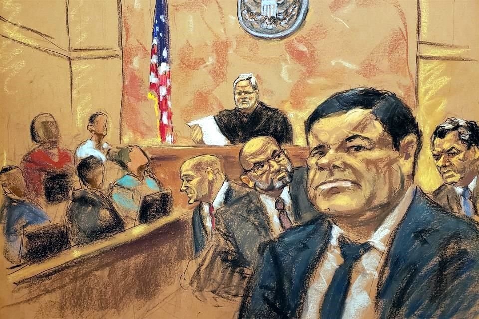 Joaquín 'El Chapo' Guzmán, fue sentenciado a cadena perpetua por una corte federal de EU por cargos de narcotráfico.