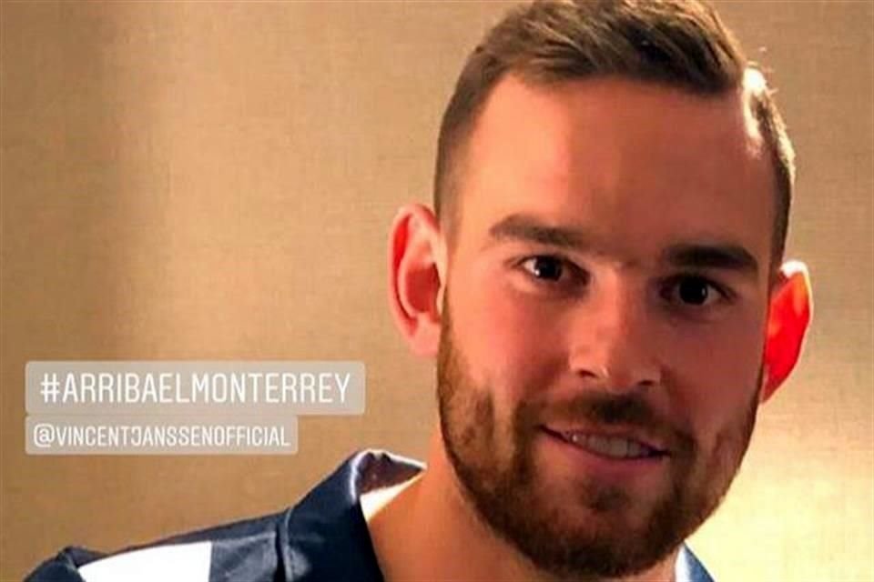 El holandés estará en Monterrey desde la mañana del lunes.