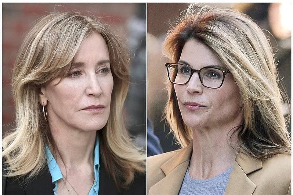 La actrices Felicity Huffman y Lori Loughlin se vieron involucradas en el escándalo.