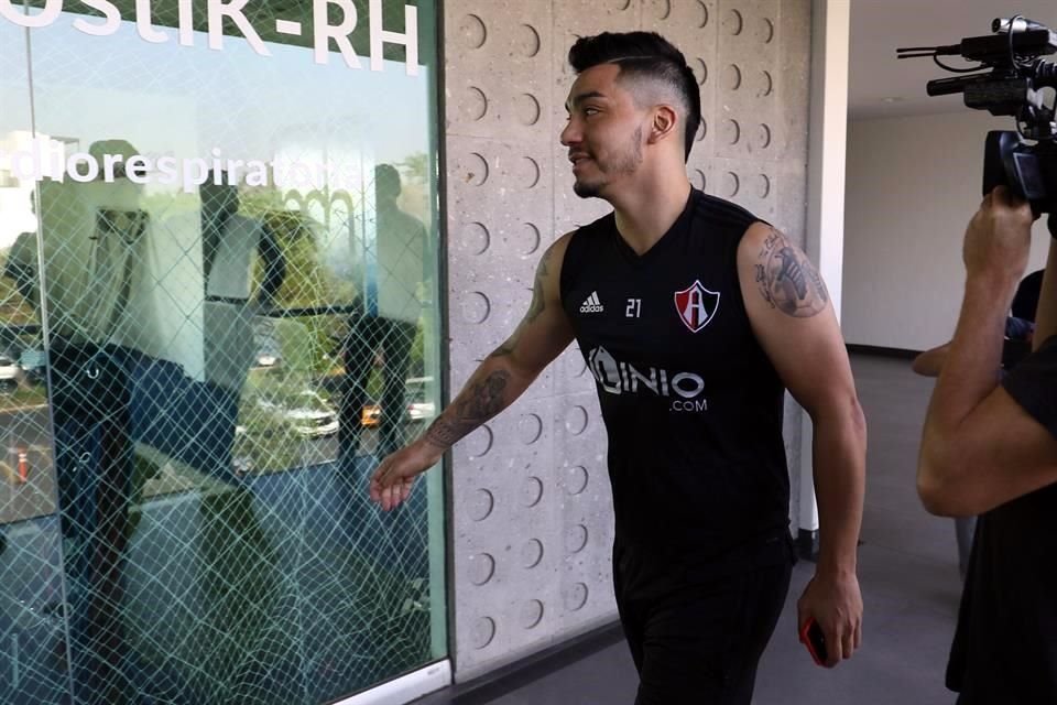 Lorenzo Reyes viajó con el equipo a Morelia.