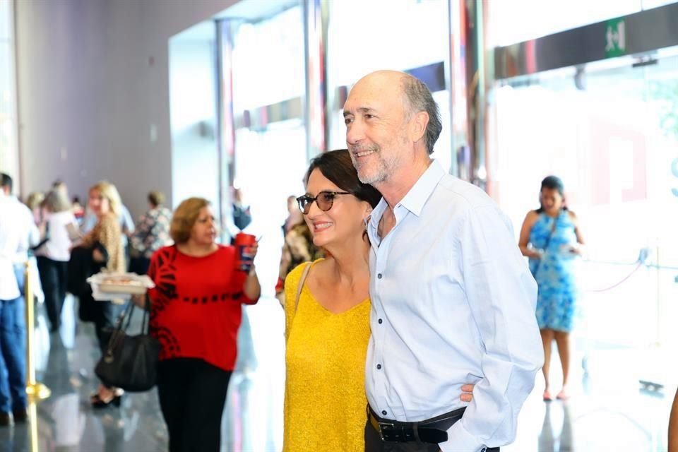 Pilar Sada de Caballero y Arturo Caballero