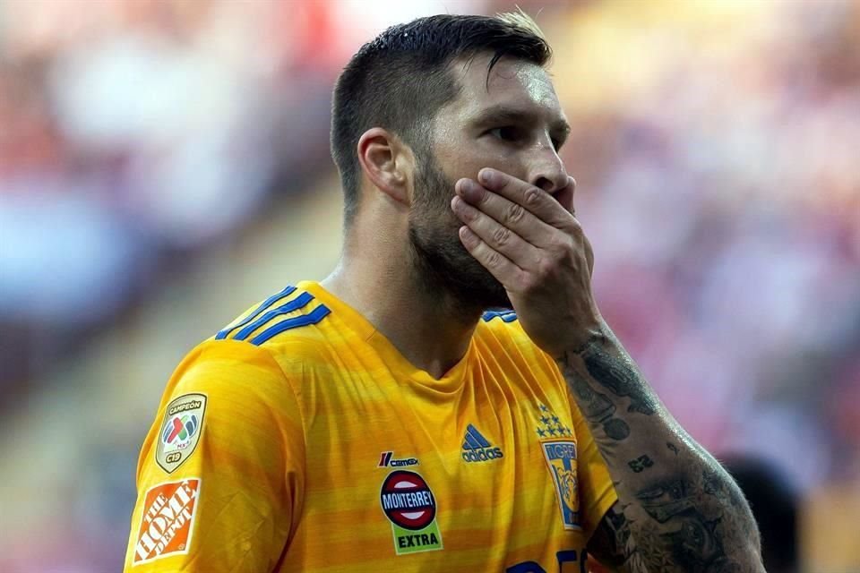 André-Pierre Gignac se fue en blanco en el partido.